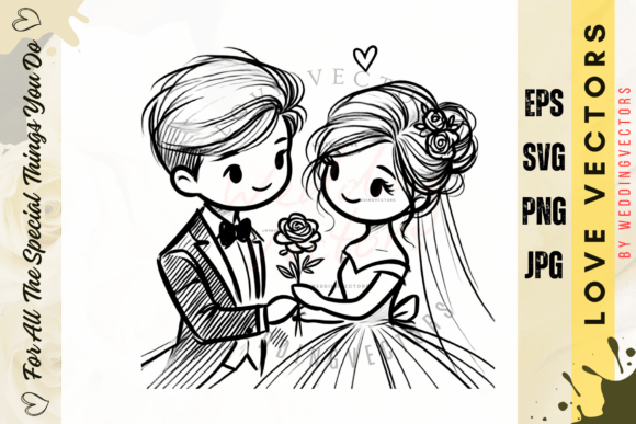 Elegant Wedding Vectors: The C471 Collection