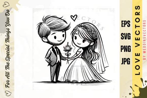 Elevate Your Nuptial Designs with C431 Vectors